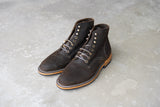 The Allen Stitchdown - Dark Olive Waxed Rough-out (618)