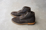 The Allen Stitchdown - Dark Olive Waxed Rough-out (618)